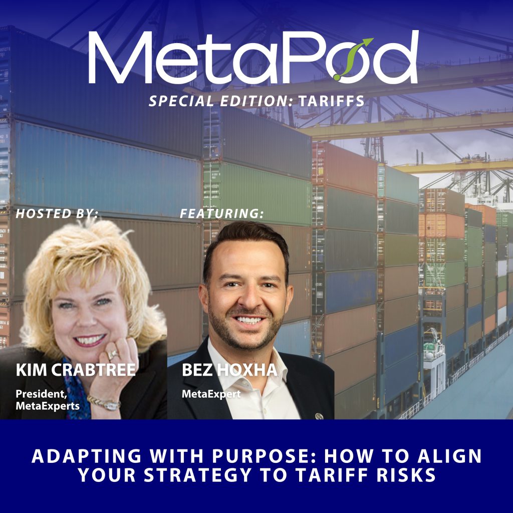 Bez Hoxha MetaPod guest with Kim Crabtree as host