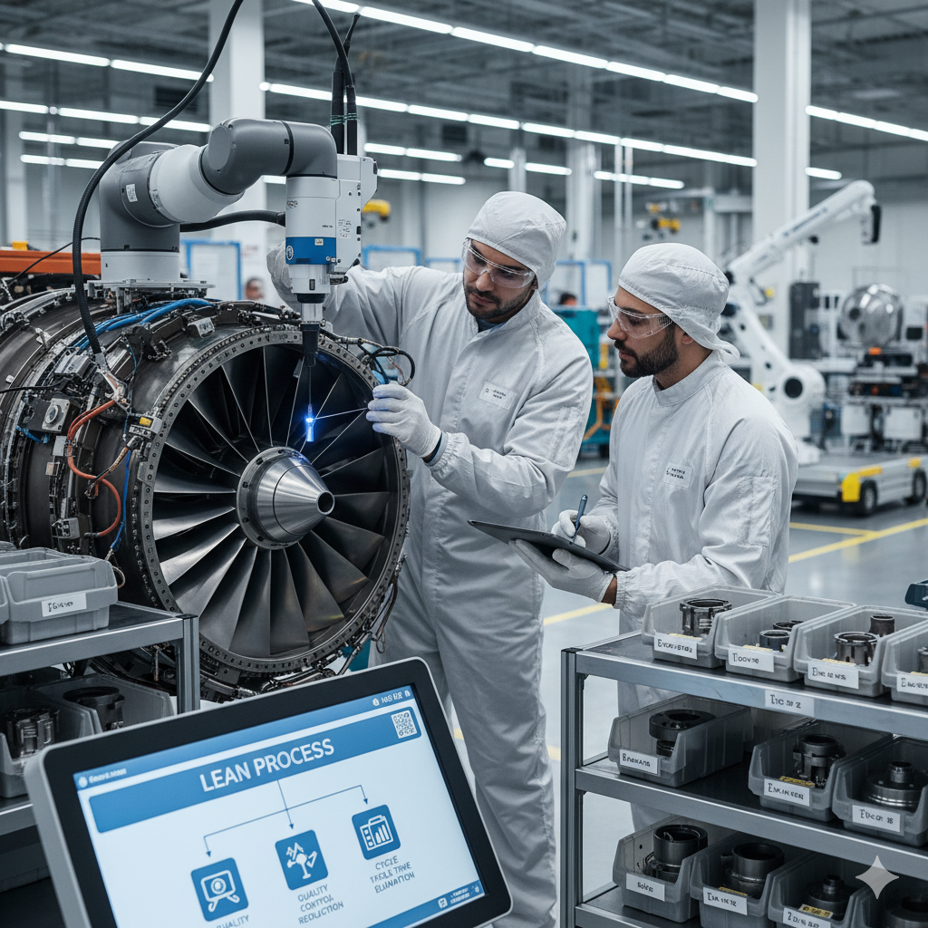 Aerospace Manufacturer Achieves $2.5M Annual Savings and 40% Cost Reductions on End Products with Strategic Outsourcing and Lean Transfers